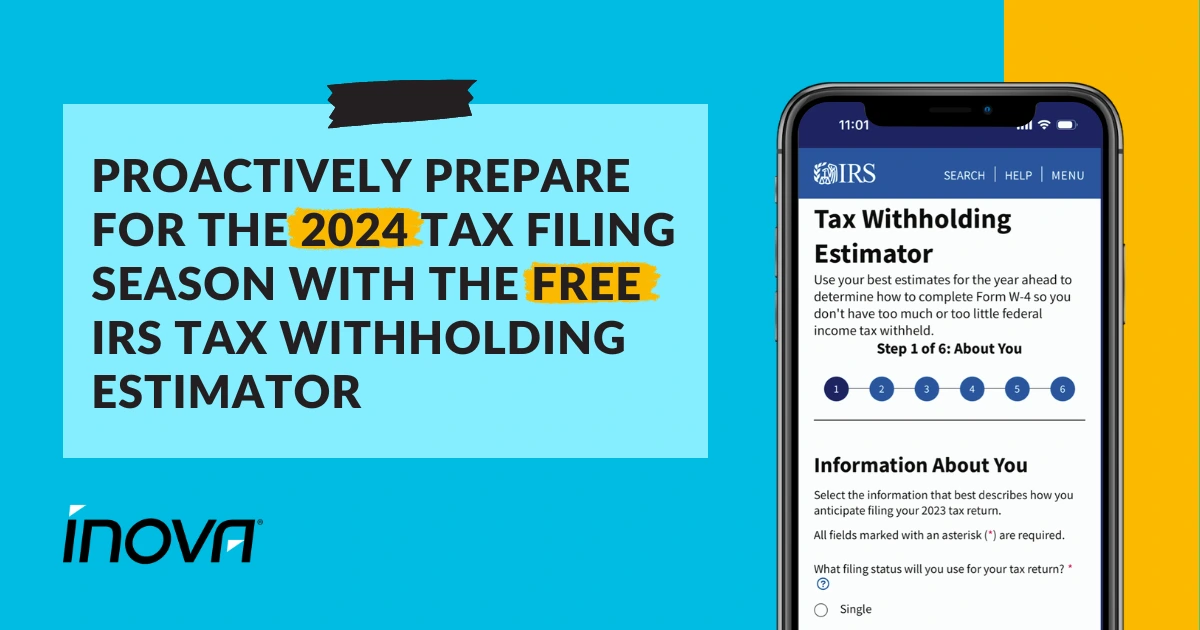 Proactively Prepare For The 2024 Tax Filing Season With The Free IRS 