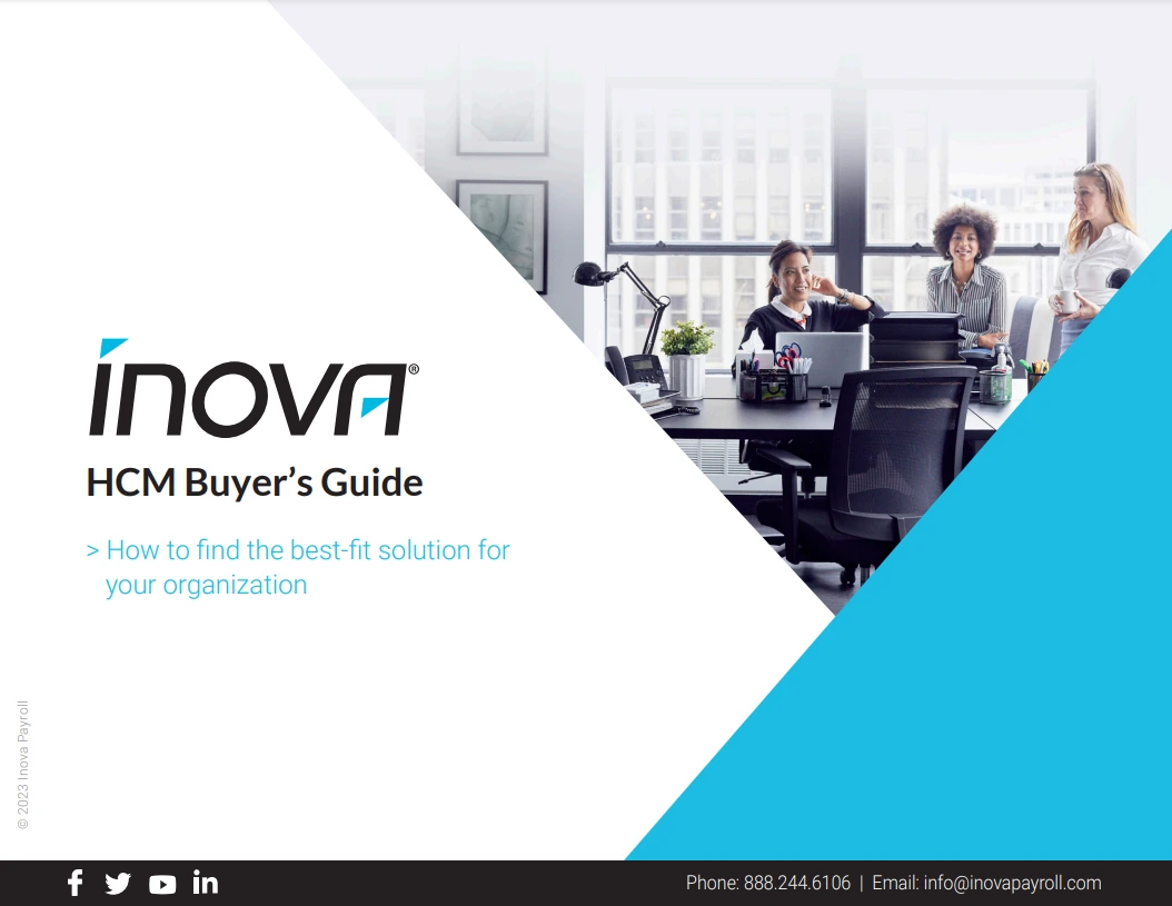 Inova HCM Buyer's Guide Title Page