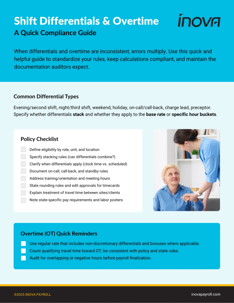 Shift Differentials & Overtime: A Quick Guide